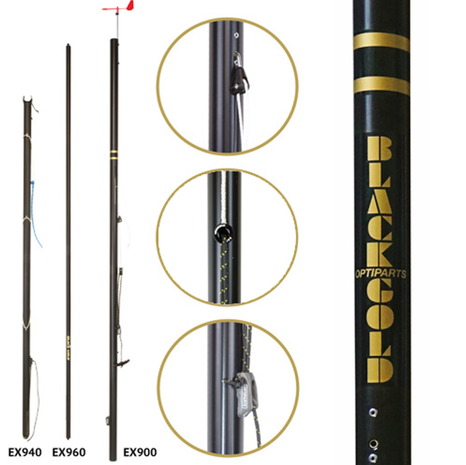 Optimist Blackgold MEDIUM mast set